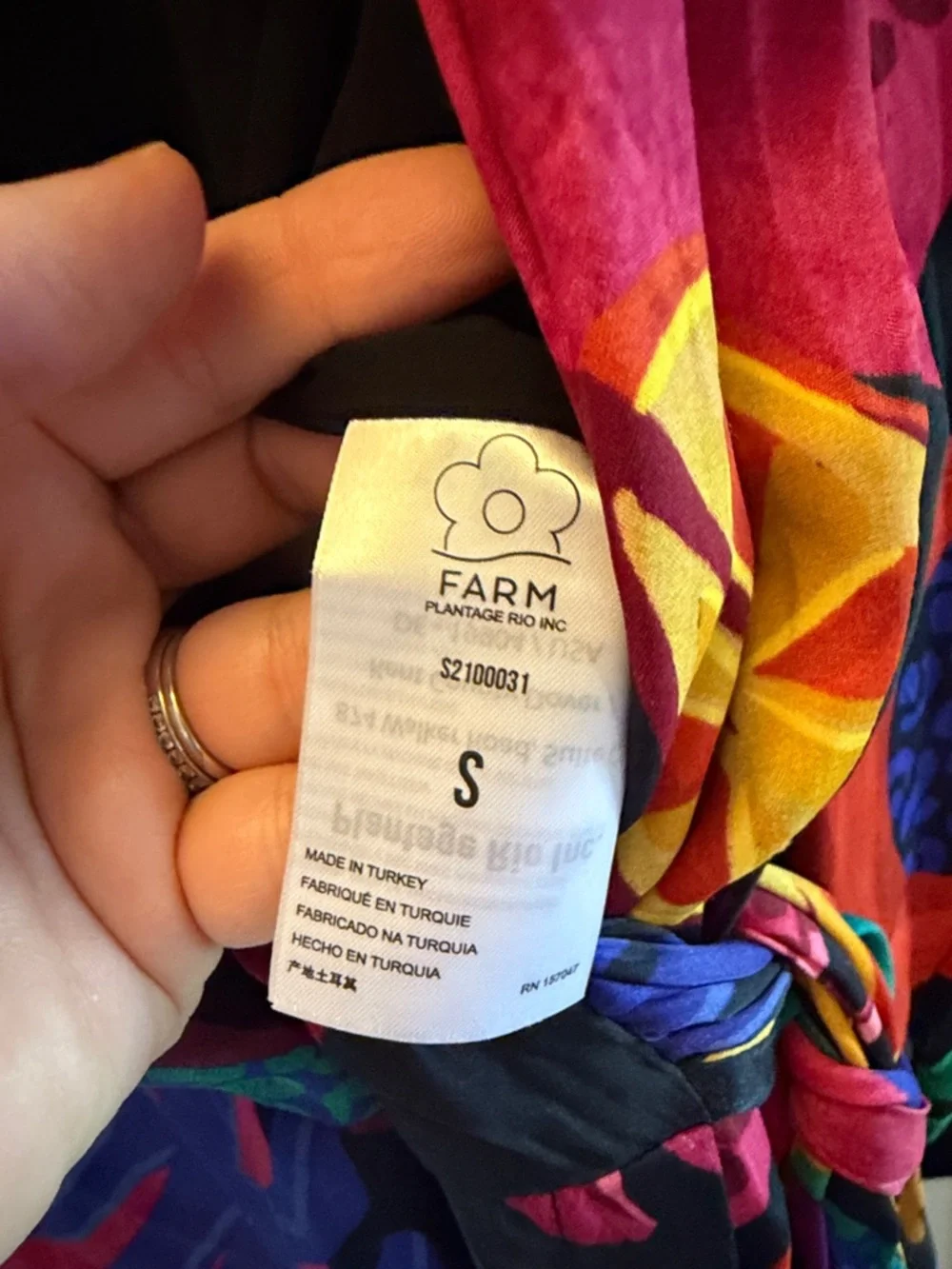FARM Rio Mystic Jungle Wrap Jumpsuit